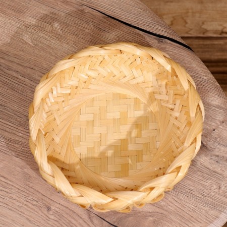 Vaska wicker, from bamboo 25x25x8 cm-2