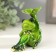 Souvenir Polystone "Frog with a leaf" "MIX 10x6x11 cm