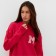 Jumper Women's Mist with a Polo collar pink, p. L (48-50)