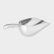 Aluminum scoop, h = 19 cm