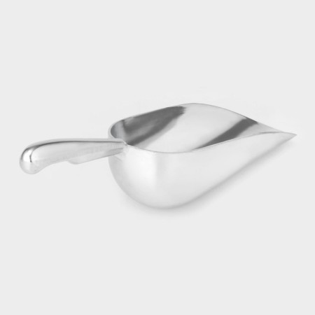 Aluminum scoop, h = 19 cm