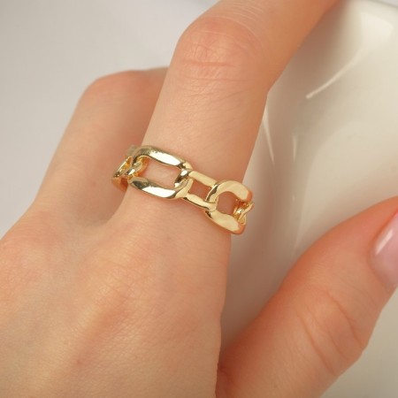 Ring "links" trend, color gold, dimensionless-2