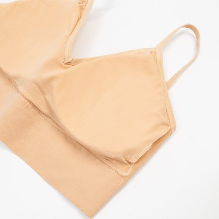 Female set (top, panties) beige color, size 42-44-7