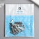 Decor metal for creativity "Mom" silver (A40243) 0.7x2.1 cm