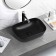 ABBER RECHTECK AC2200MB sink, 460x325x135 mm, black, matte