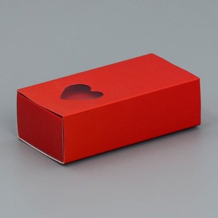 Box for jewelry, packaging, “red”, 10 x 5 x 3 cm-3