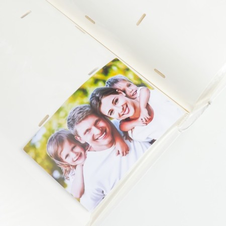Photo album for 500 photos 10x15 cm Prince. Peret white-3
