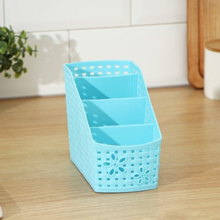 Controller stand “Love”, 4 cells, 17 × 8 × 12.5 cm, color mix-4