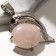 Suspension Dolphin "Quartz Pink"