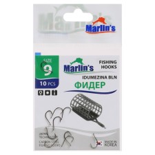 Hook Marlin’s Feeder IDUMEZINA BLN No. 9, 10 pcs.
