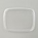 Plastic disposable “JPPLAST” plastic, 10.8 × 8.2 × 10.6 cm, for a rectangular container, the color is transparent