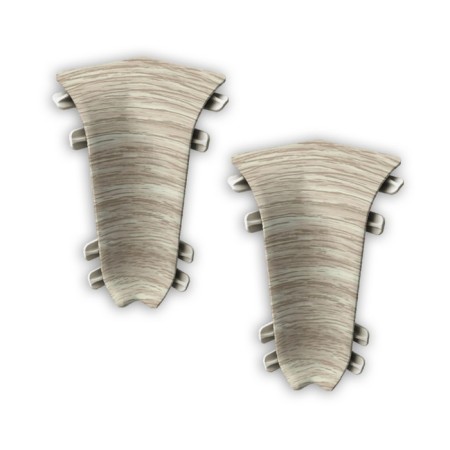 Inner lexide angle 55mm oak latte (2pcs/blister)