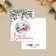 Cards-Mini "Time of Magic", Christmas ball, 6 x 8 cm, New Year