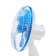 Fan Luazon LOF-03, desktop, 35 watts, 28 cm, 3 modes, plastic, white-blue