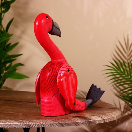 Souvenir "Flamingo" hanging paws, tree 38 cm-3