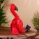 Souvenir "Flamingo" hanging paws, tree 38 cm