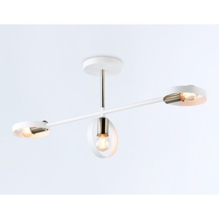 Suspended Ambrella Traditional Loft TR8228, E27, white, bronze-2