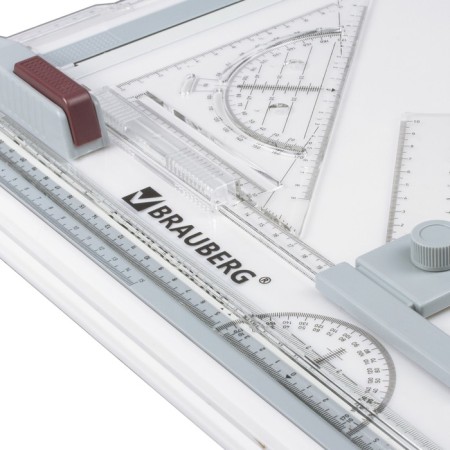 Drawing board A3, Brauberg, with a flight, a triangle and a drawing knot-1