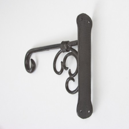 Hook decorative cast iron "curl" 25x4.5x23 cm-5