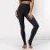 Female leggings, graphite color, size 50 (XL)