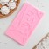 Mold Dolyana "Tropical Leaves", silicone, 20.7 × 12 cm, pink color