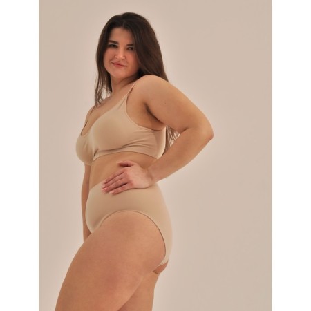 Female top on adjustable straps with cups Top with Cup, size 52-54, bodily color-4