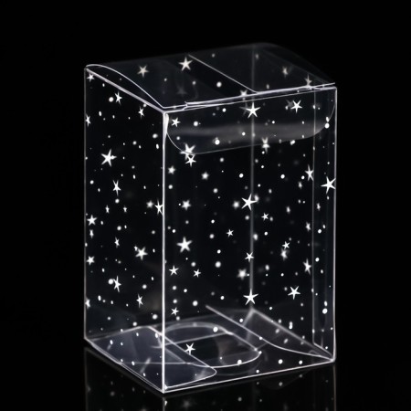 PVC folding box "Star polka dots", 4.5 x 5 x 7.5 cm