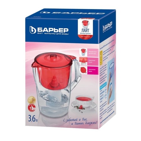 Filter-Kuvshin "Barrier Light", 3.6 l, blue color-3