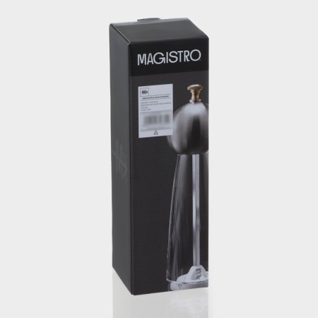 Mill for spices Magistro Chrono, 22 cm, metallic color-4