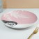 Ceramic plate "Hedgehog", 25.5 cm, white color