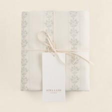 Set of pillowcase SL Home Floral Pattern 50*70+3 cm - 2 pcs, satin, 140 g/m2, 100% cotton