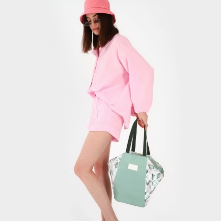 Bag Women's Beach "Happiness" + Bikini Bag-10