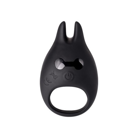 Vibrooko Erotist, silicone, black, 7.9 cm-1
