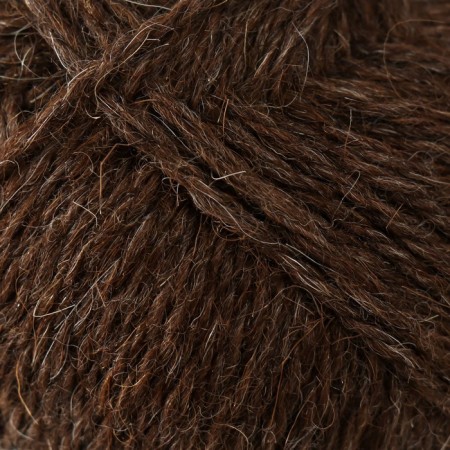 Yarn "camel wool" 50% recent. wool, 50% sheep wool 200m/100g (251 brown)-2