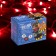 Garland “thread” 4 m, IP20, transparent thread, 40 LED, red glow, 2 modes, AAH3