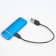 Electronic lighter, spiral, sensor, USB, blue, 7.9 x 3.1 cm