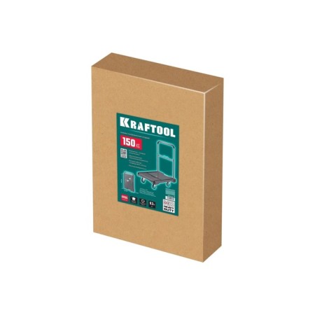 Platform cart Kraftool 38780-150, folding handle, up to 150 kg, 680 x 495 cm-4