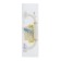 PC176BL LIGHT tundra handle, m/o 96 mm, white color with gold, 4 pcs TMP