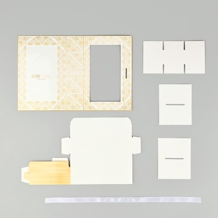 Box for 6 sweets with Eid Mubarak cells 14.8 x 9.5 x 3.5 cm-5