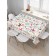 The tablecloth “New Year's deer”, rectangular, Saten, size 120x145 cm