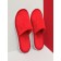 Women's slippers amarohome, size 36-38, red color