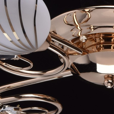 Cellular Cell "Fiesta" 5x60W E14 gold 65x65x13cm-8
