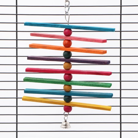 Toy for birds "Helicopter", 30 x 15 cm-4
