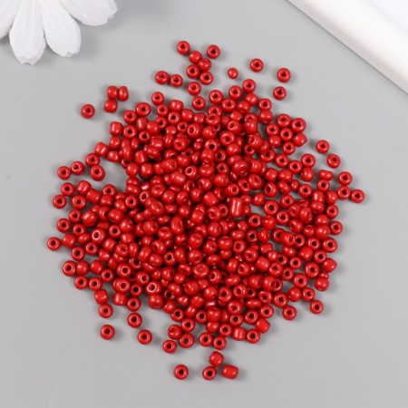 Бисер стекло 6/0 "Кардинал" яркий 450 гр-1