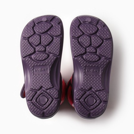Half -saps of women's demi -season "Chloe" eggplant/pink, 40-2