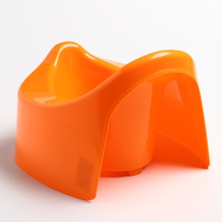 Children's pot, orange color-1