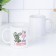Sublimation mug "with character" with application, 320 ml