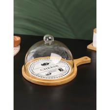 A dish for cheese with a lid 