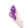 Wacuum stimulator of the Jos Ginny clitoris, silicone, 31 cm, purple color