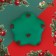 Brying toy "New Year's star" for dogs, 8 x 3 cm